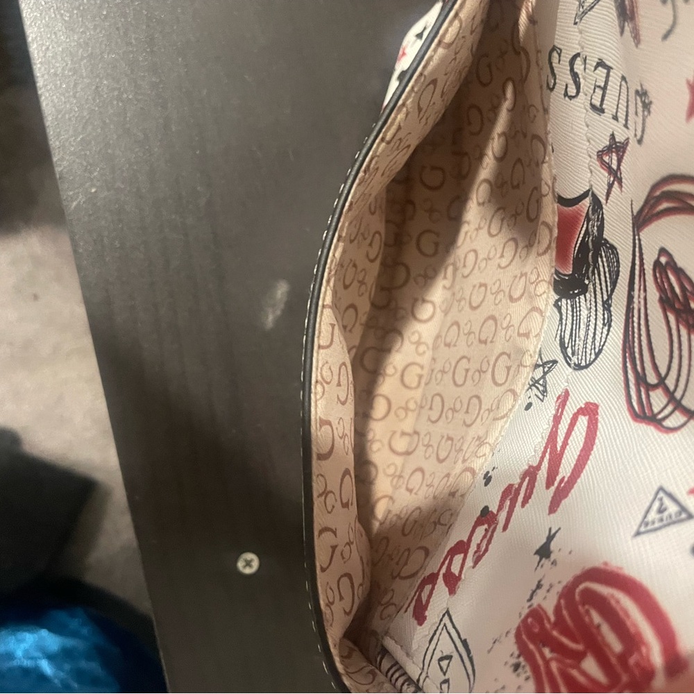 Guess Star Patterned Backpack - Picture 3 of 5